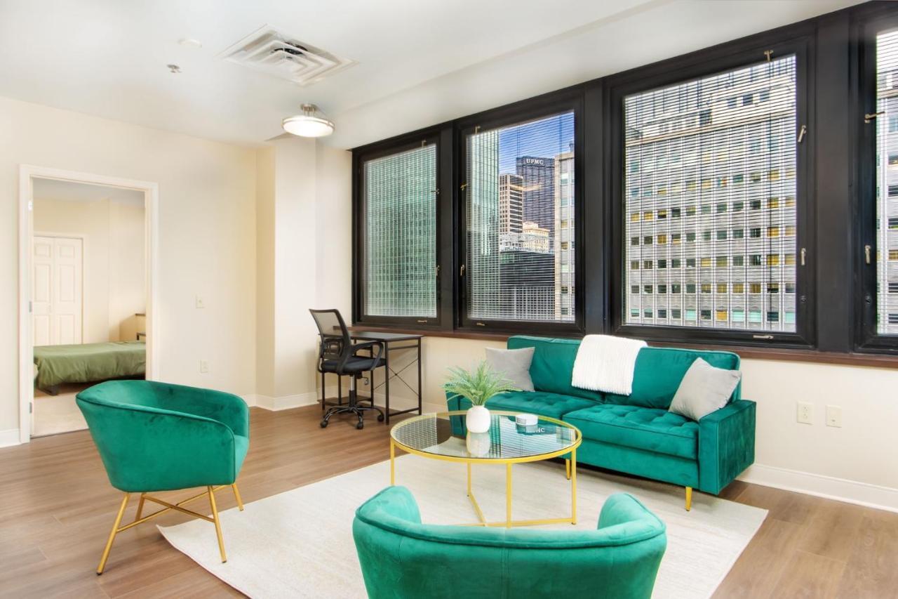 Luxe City Views Prime Location 24-7 Parking Gym Lounge Pittsburgh Exterior photo
